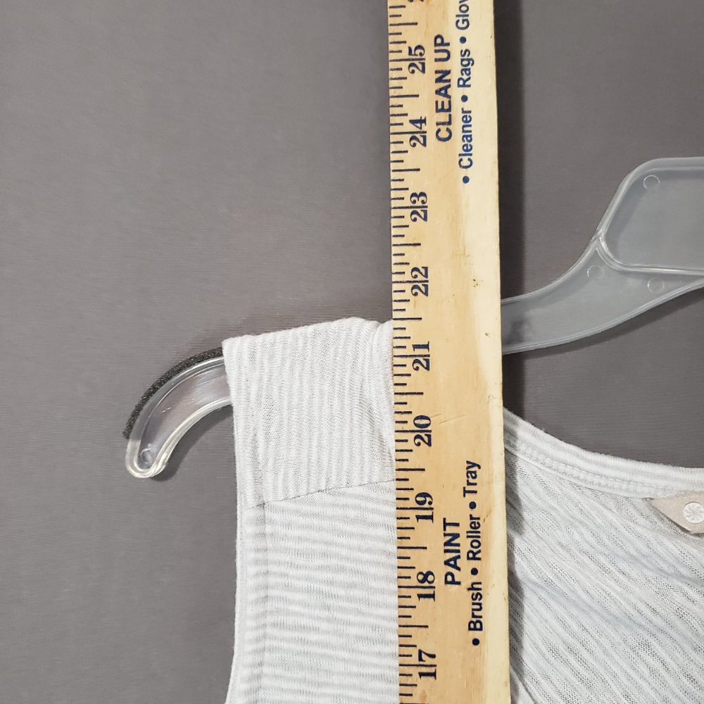 Athleta Breezy Muscle Stripe Tank Sleeveless Casual Shirt Women's Size XS - Picture 4 of 7